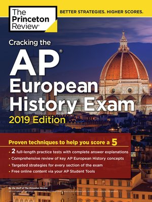 cover image of Cracking the AP European History Exam, 2019 Edition